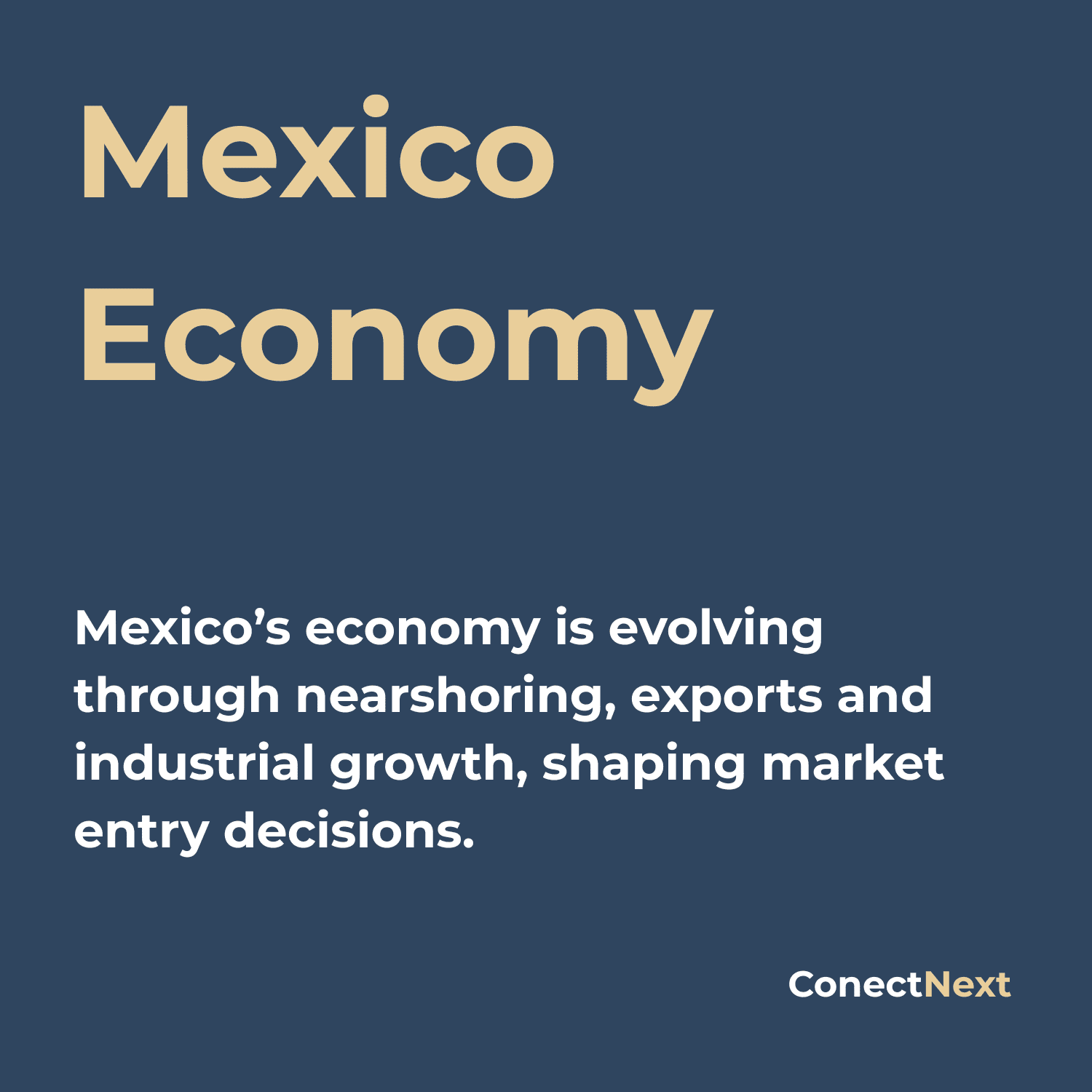 Mexico’s economy is evolving through nearshoring, exports and industrial growth, shaping market entry decisions.