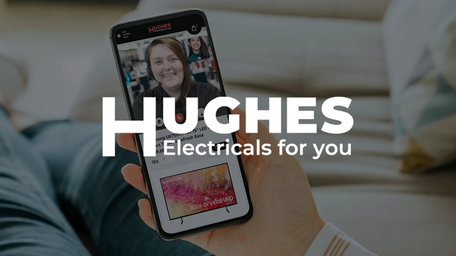 Hughes Personal Video Shopping Confer With