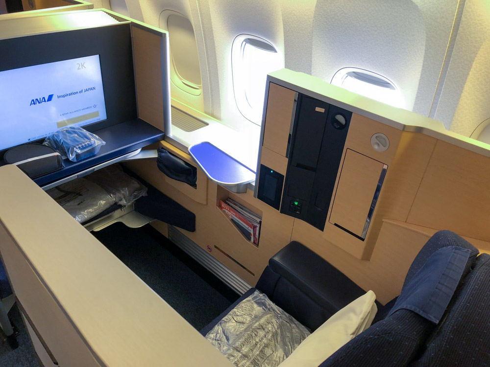 ANA First Class Suite Experience from Tokyo Narita to Houston