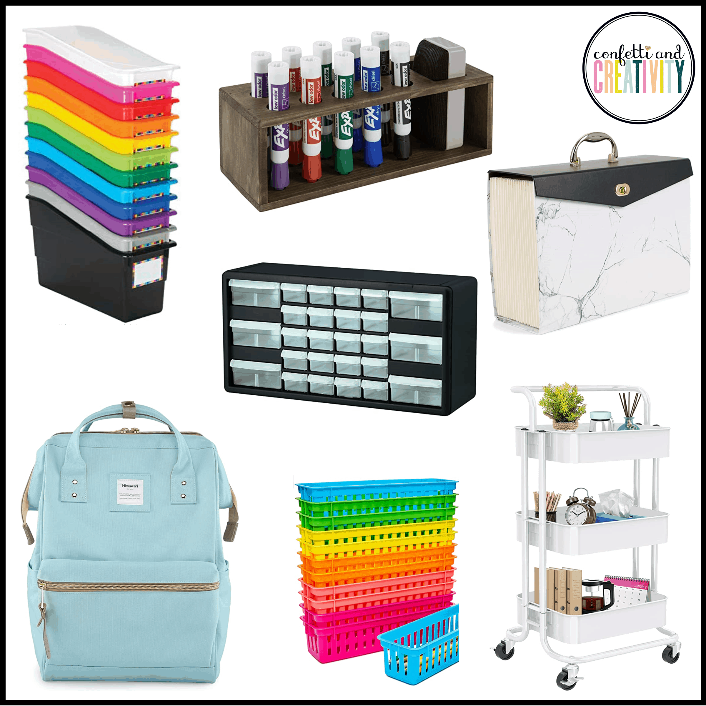 Amazon Shopping List for an Organized Classroom