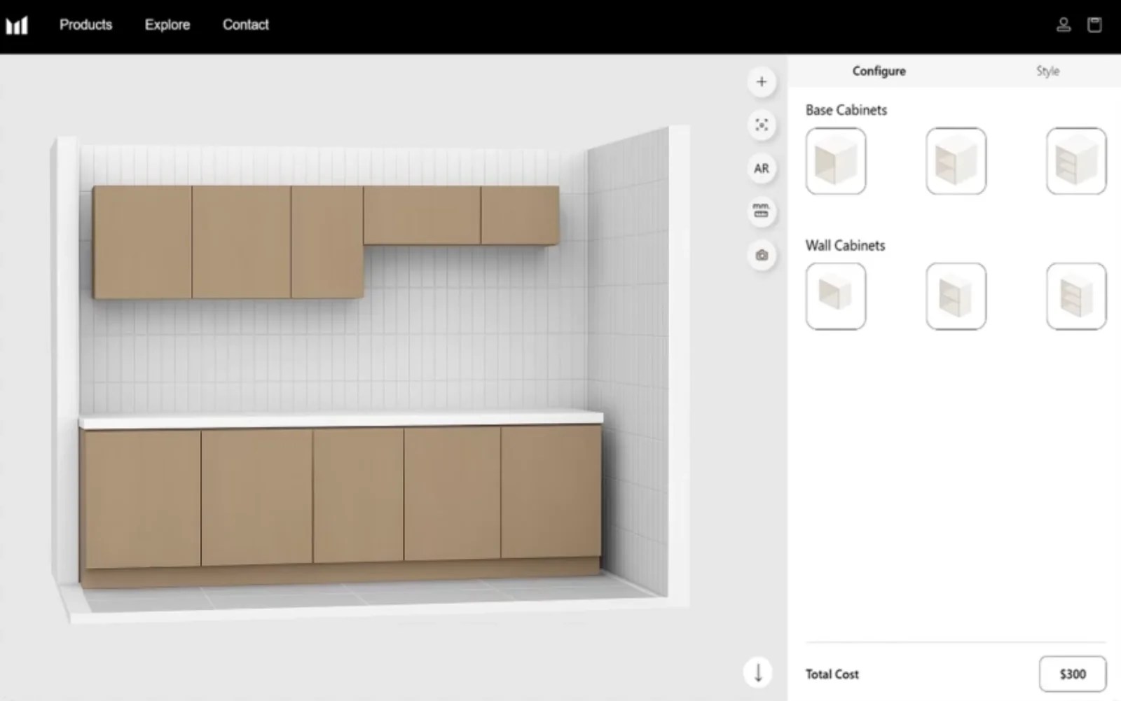 3D Product Configurator Template – Cura