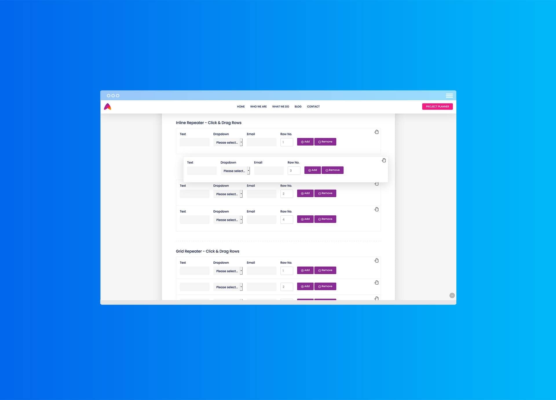 Drag and Drop Repeater Rows Formidable Forms Community