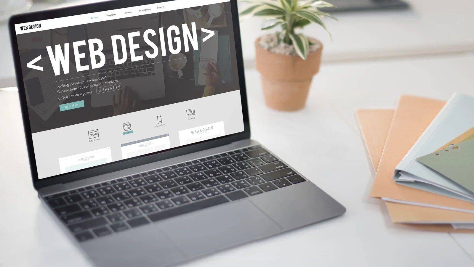 website design