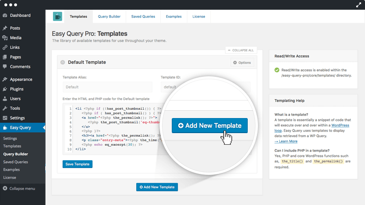 Since the changed behaviour of esc_sql() in wordpress 4.8.3, it is not . Create a Custom WordPress Query in Seconds with Easy Query