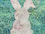 Patchwork Rabbit Freemotion By The River