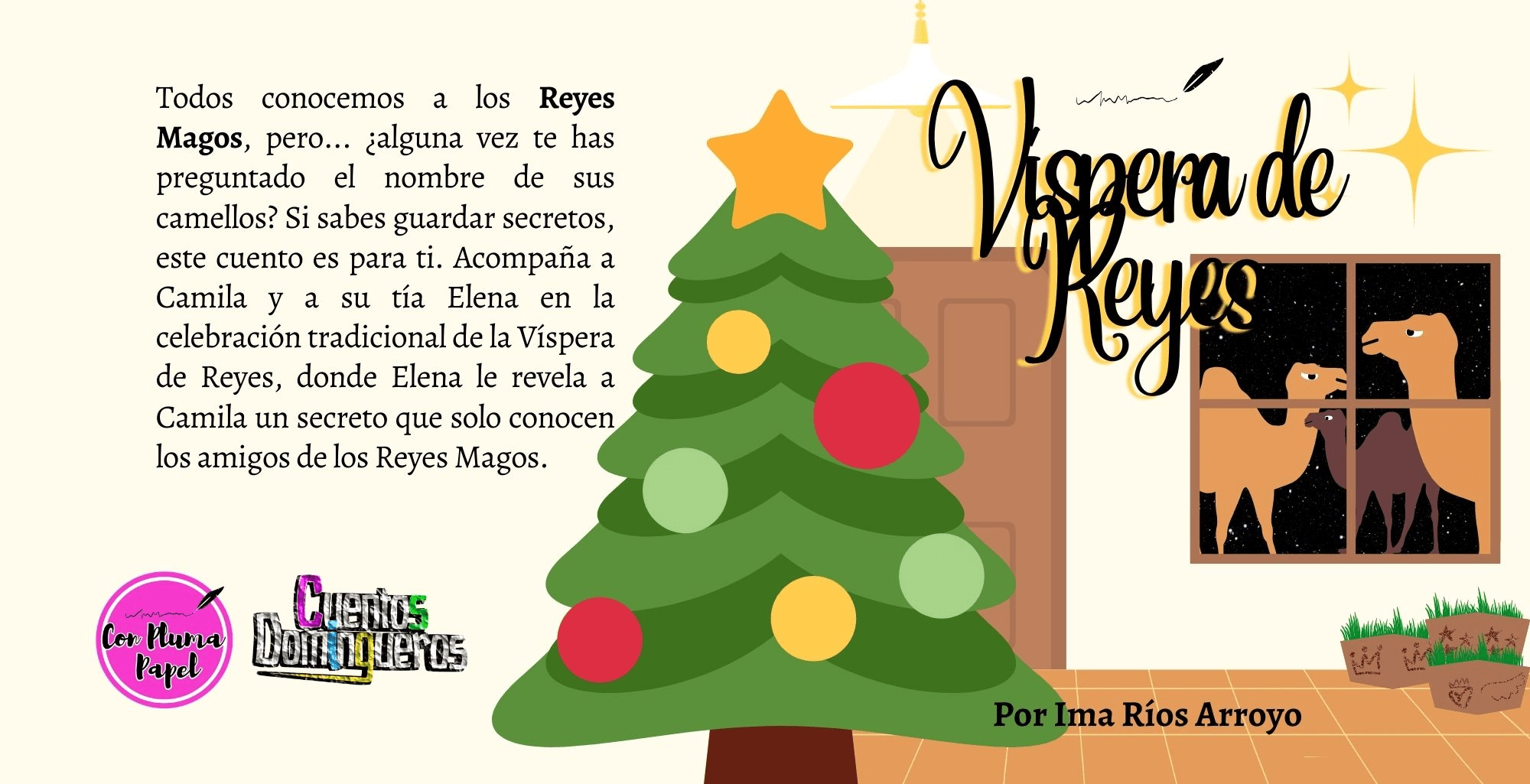 cuento infantil sobre la tradición de Reyes. Víspera de Reyes. Maniobra de Heimlich. Cuento infantil sobre la maniobra de Heimlich.