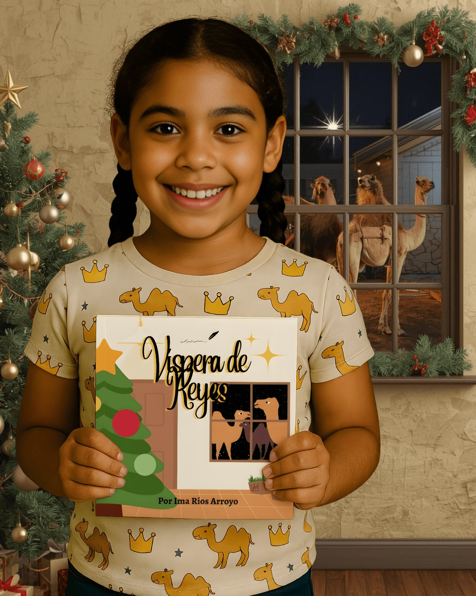 cuento infantil sobre la tradición de Reyes. Víspera de Reyes. Maniobra de Heimlich. Cuento infantil sobre la maniobra de Heimlich