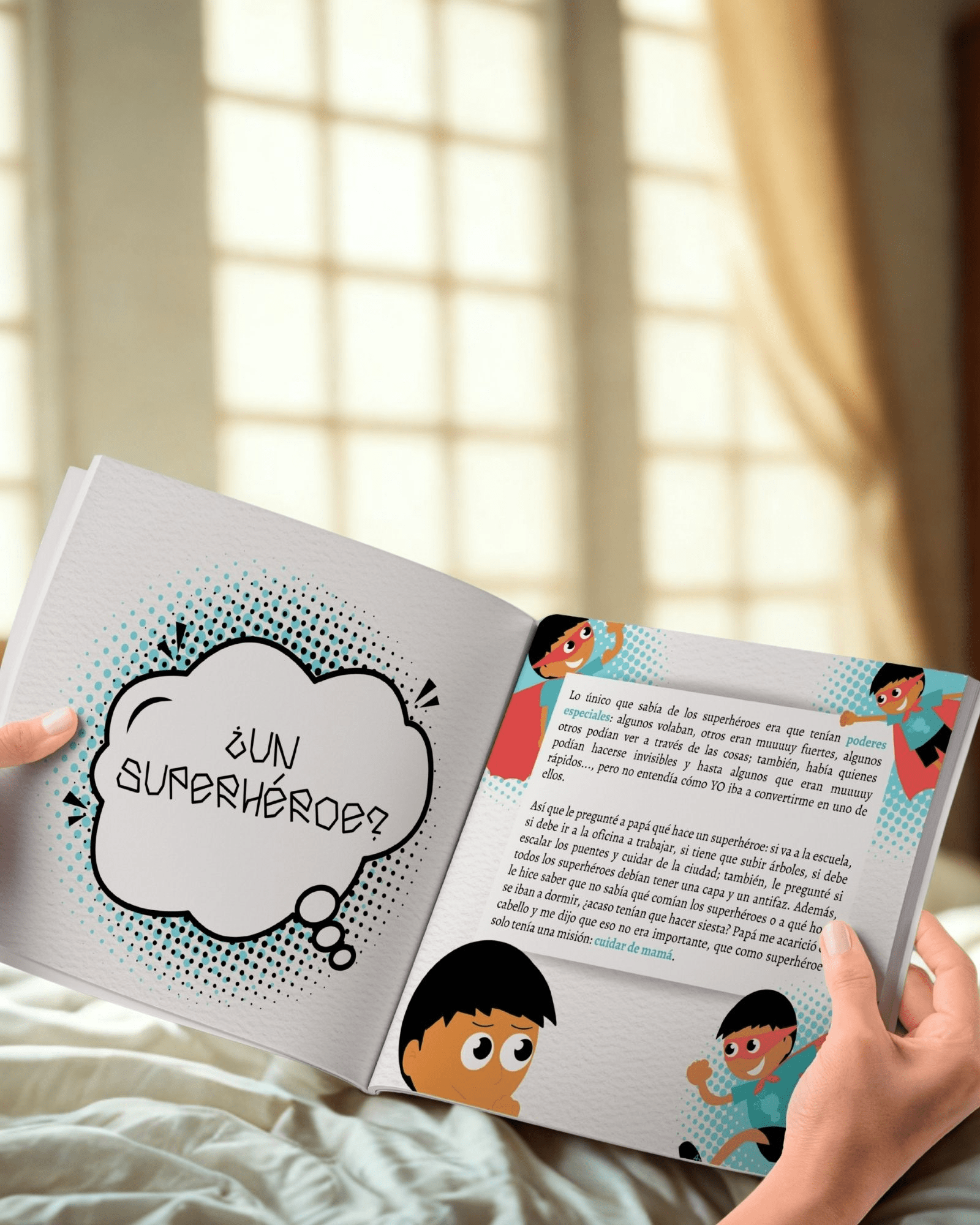 El superhhéroe de mamá - libro sobre la diabetes