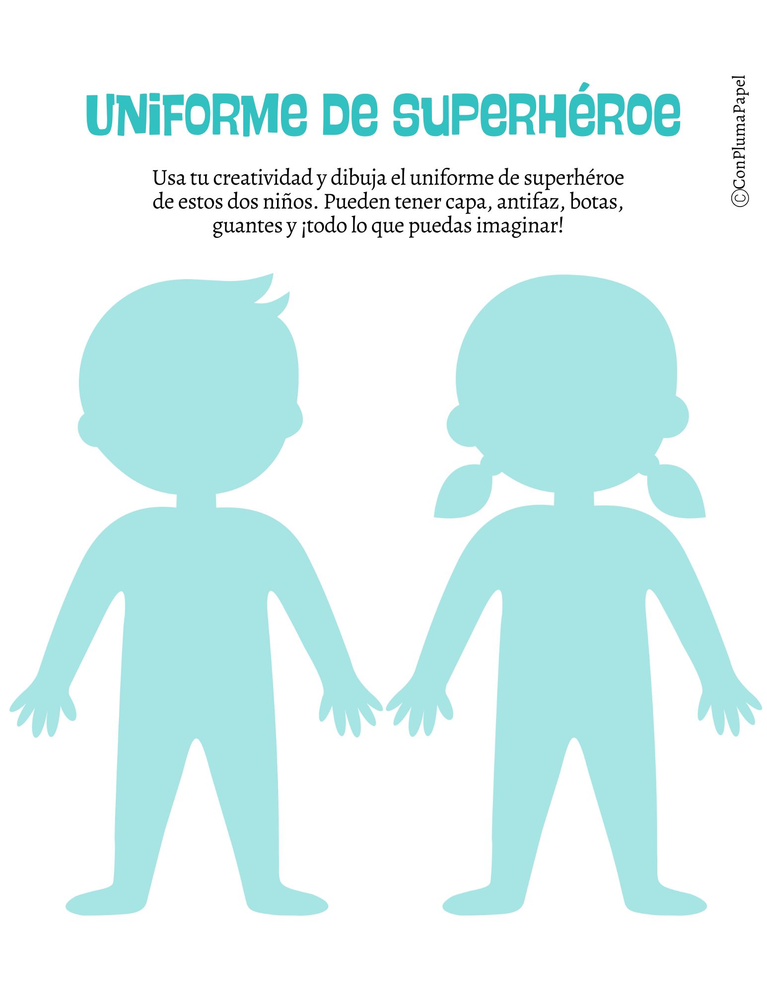 uniforme de superhéroe.