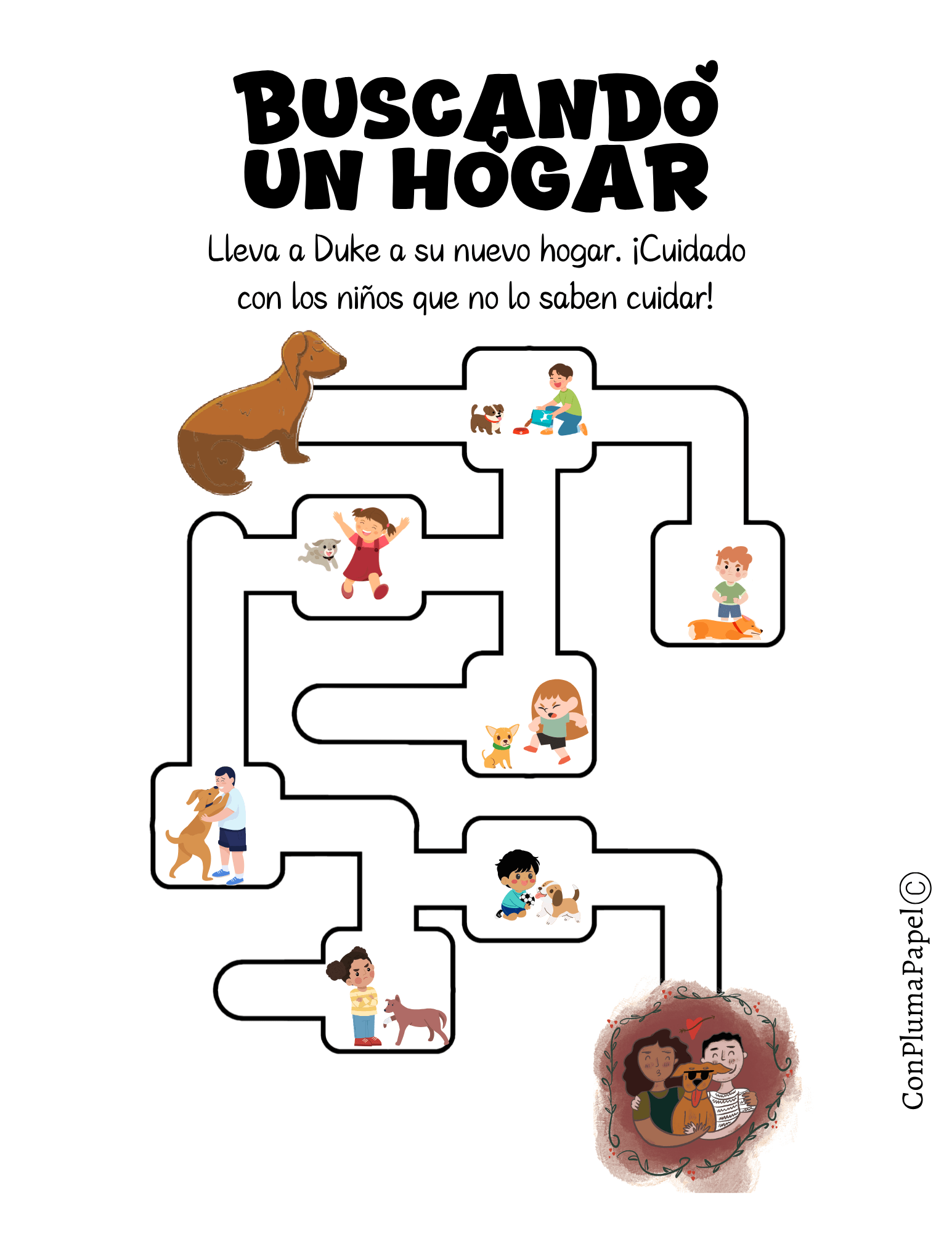 Cuento infantil sobre el rescate de animales