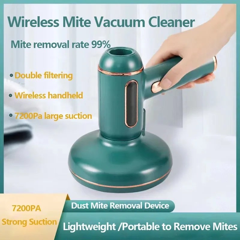 Handheld Wireless Mite Vacuum Cleaner