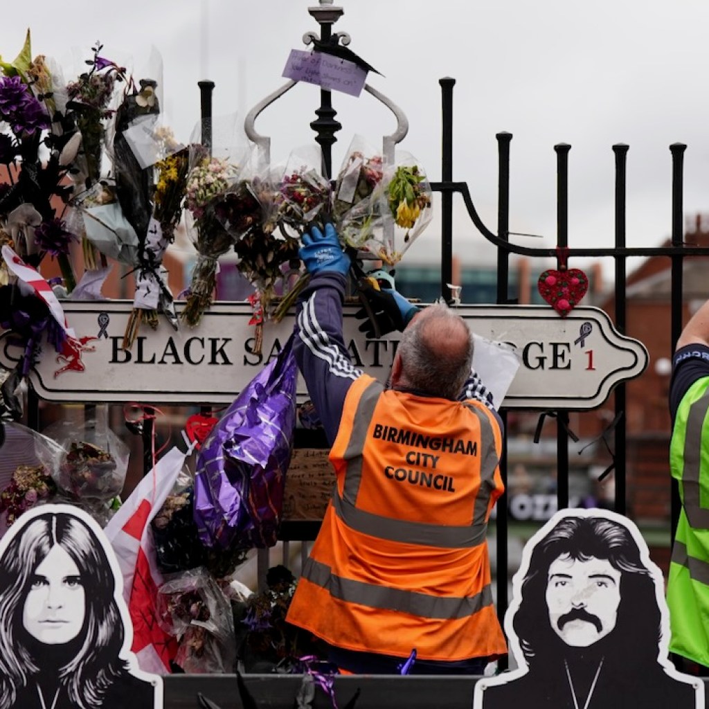 Tributes Left at Ozzy's Memorial to Be Scattered at His Grave in Birmingham