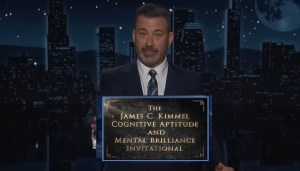 Jimmy Kimmel Offers to Host Donald Trump’s Live IQ Test