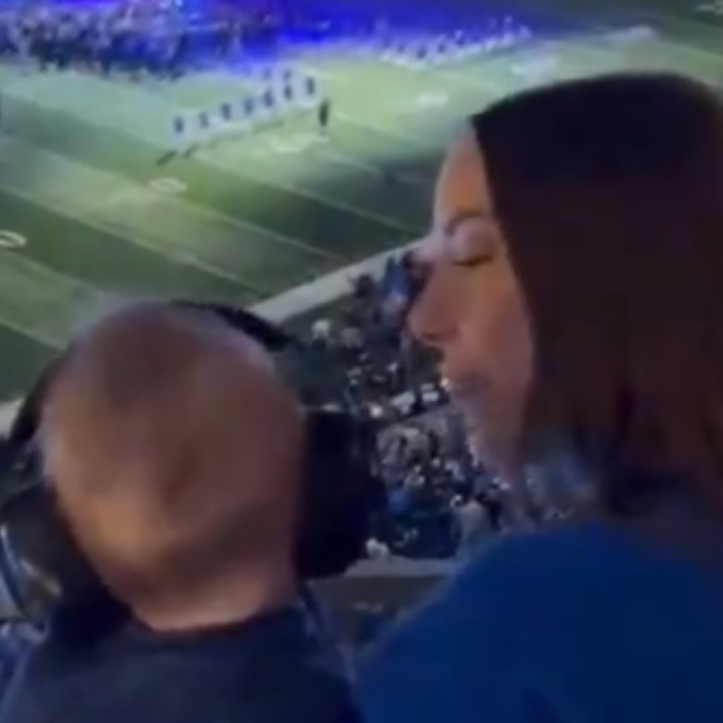 Eminem’s Grandson Watches Him Perform at Thanksgiving Day Halftime Show