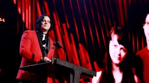 Jack White Honors “Sister” Meg White at White Stripes’ Rock Hall Induction