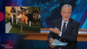 Jon Stewart Points Out the Irony in Trump’s Great Gatsby Party
