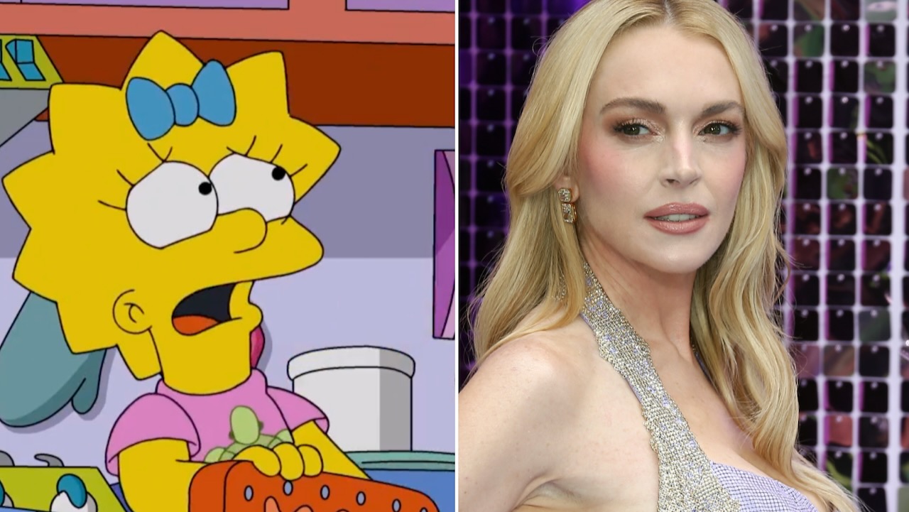 Lindsay Lohan Voices Maggie Simpson: New Simpsons Episode