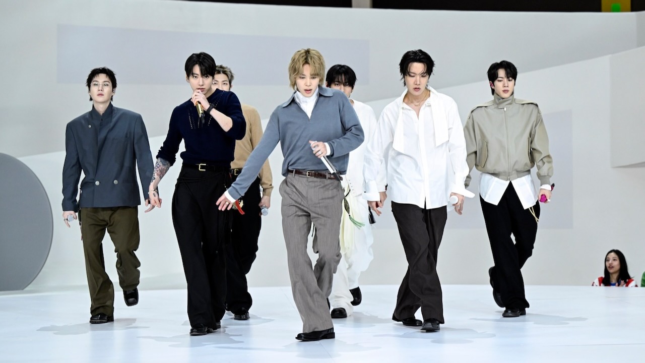 BTS' Stunning Performance of 'SWIM' at the Guggenheim Museum (2026)