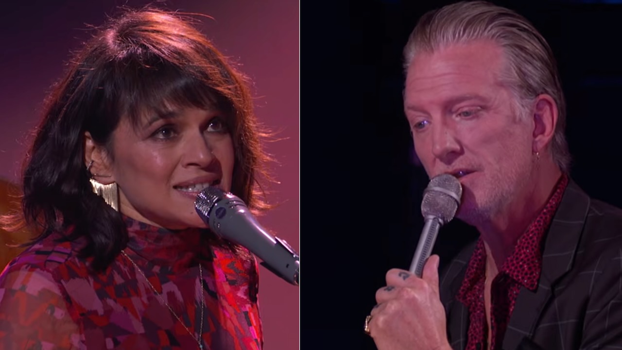 Norah Jones & Josh Homme Perform 'Somethin' Stupid' Cover on Kimmel | Smooth Sinatra Tribute (2026)