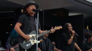 Eddie Vedder Performs Original Song with Chicago Children at Obama Presidential Center Opening: Watch