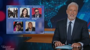 Jon Stewart Rails on Trump’s Great American State Fair and Jeff Epstein Connection