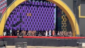 Young Dancers Nearly Struck by Falling Stage at Great American State Fair