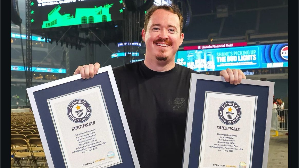 Shane Gillis' Record-Breaking Comedy Show: A Historic Night in Philadelphia (2026)