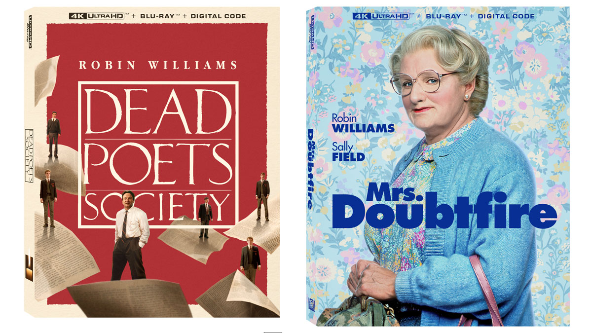 Robin Williams' Classics in 4K: Dead Poets Society & Mrs. Doubtfire Coming September 29! (2026)