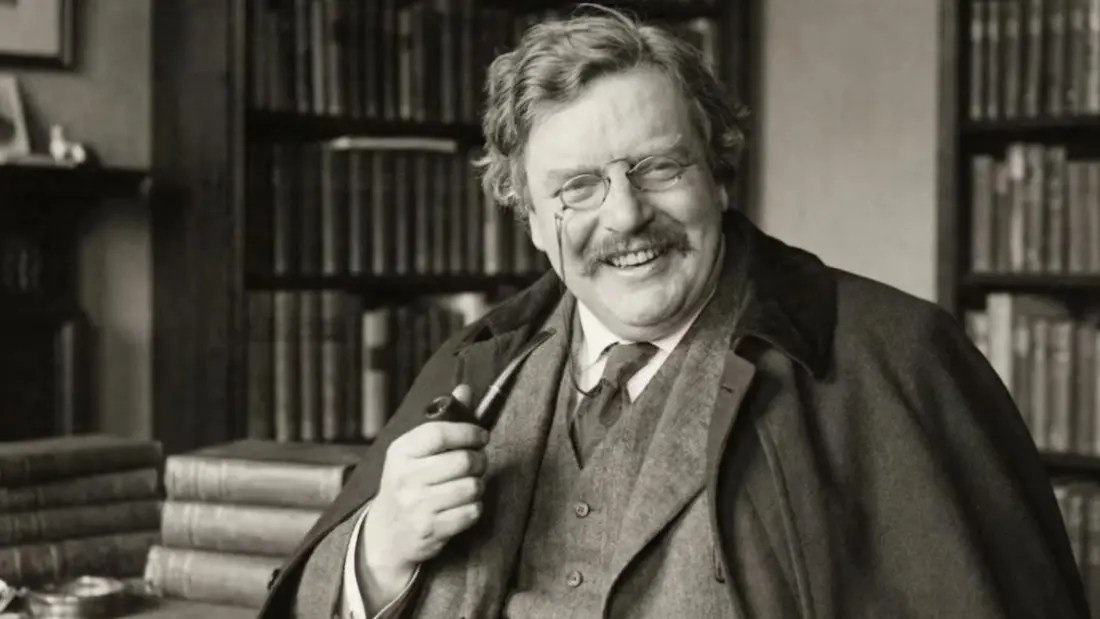Um retrato de G.K. Chesterton