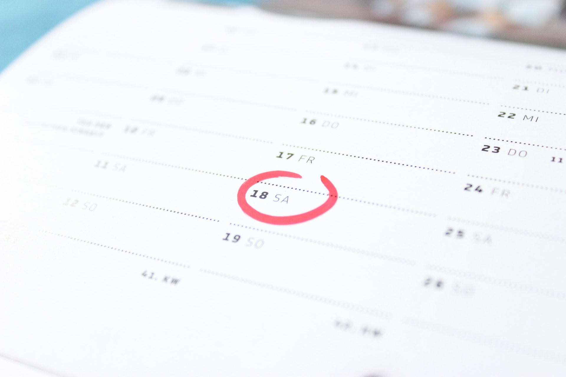Home Command Center Calendar
