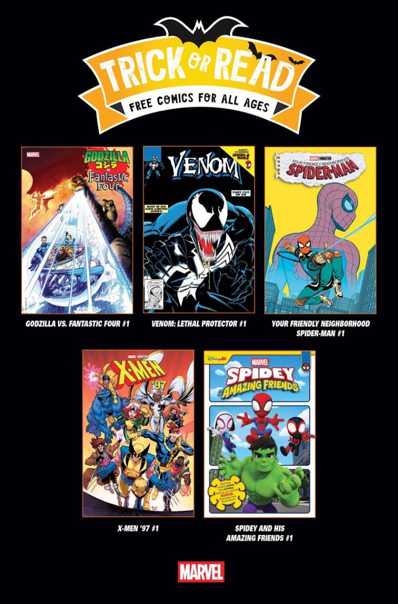 Marvel's 'Trick-or-Read' Celebration Returns in October