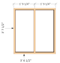 chicken coop plans 4x8 wall frame material construct101