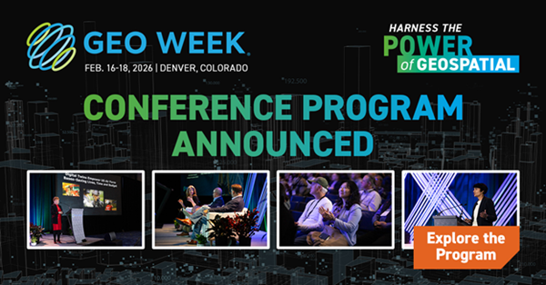 Geo Week 2026 - Confernece Program