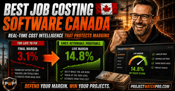 Best Job Costing Software Canada - ProjectWatchPro