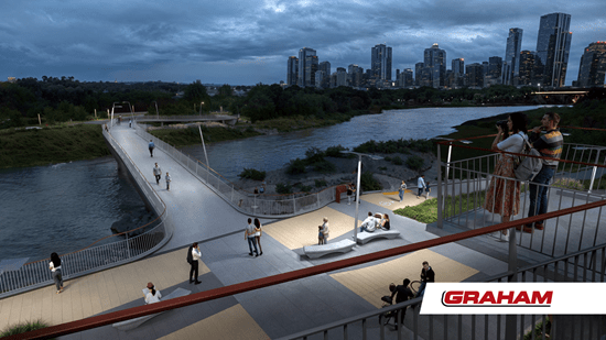 Bridgeland Riverside Bridge - Graham