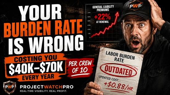 Construction Labor Burden Rate - ProjectWatchPro