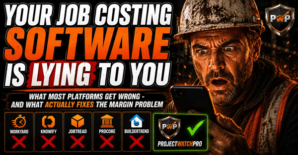Job Costing Software - ProjectWatchPro