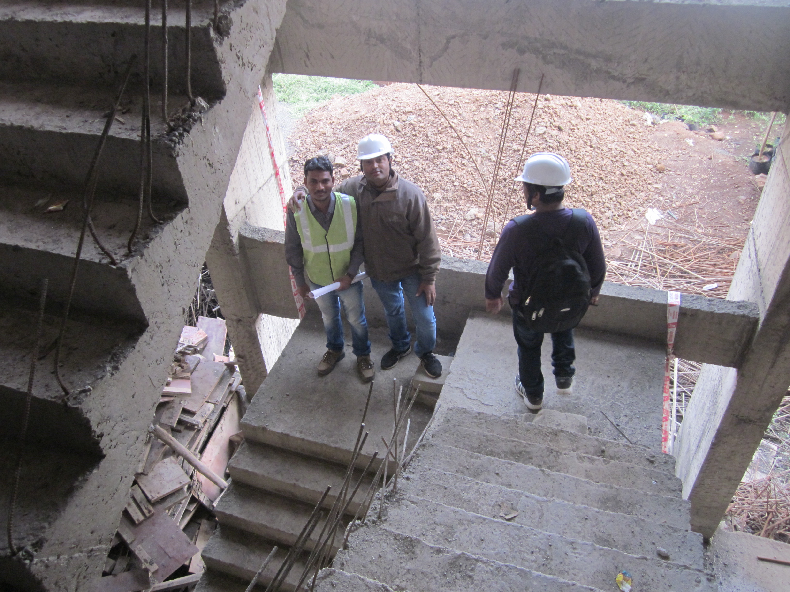 STAIRCASES BECOME SLIPPERY DUE TO SAND & WATER. NEED TO KEEP THEM SAFE