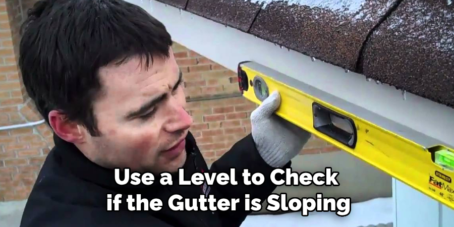 How to fix gap between roof and gutter