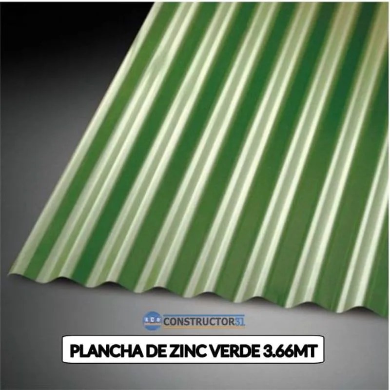 Plancha Zinc Acanalada 0 35 X 3 66 M Construven - City Designs - Incredible High Resolution Collection