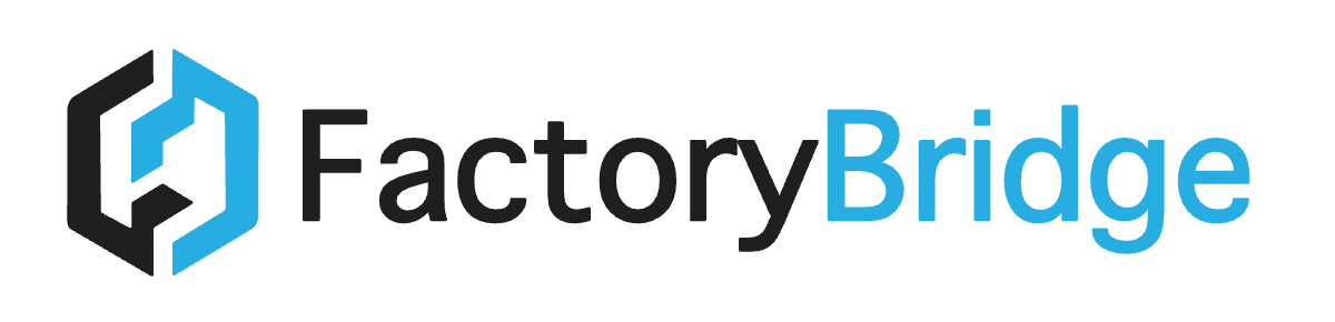 FactoryBridge logo: NetSuite-native shop-floor execution