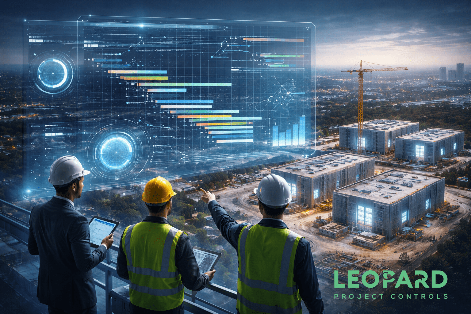 predictive scheduling in data center construction integrating procurement risk and real time project data