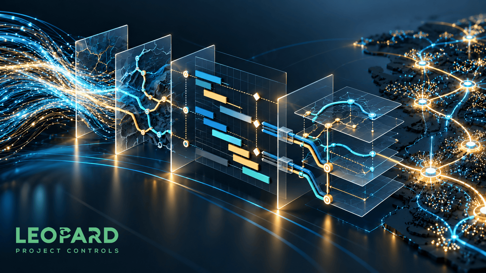 Fiber project controls and construction scheduling for broadband network deployment and Ready-for-Service milestones