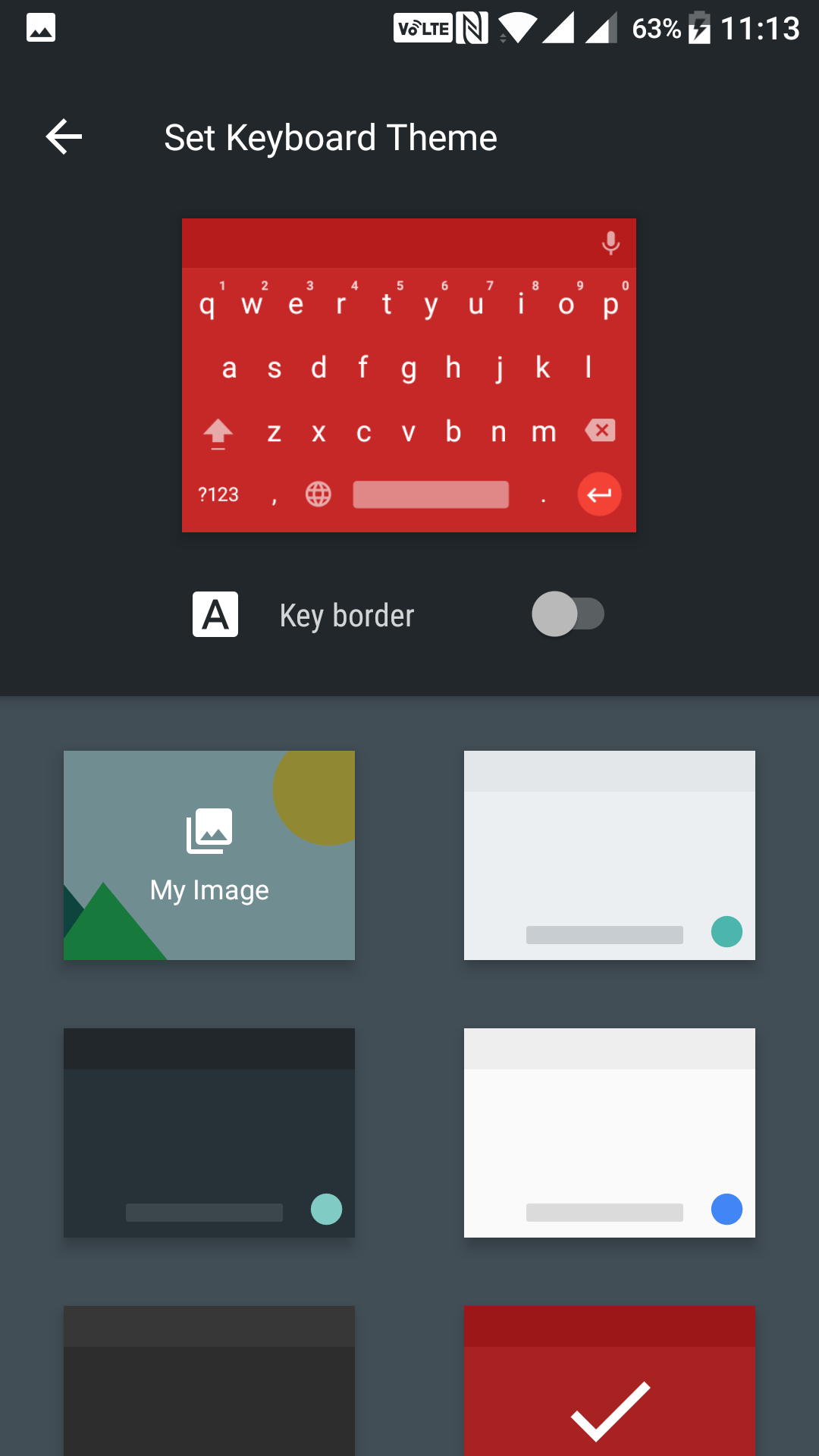 At the settings screen, turn on the gboard keyboard. Change The Theme Of Gboard Keyboard In Android