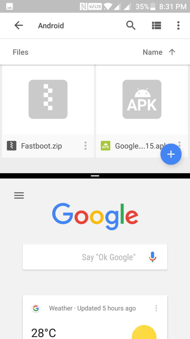How To Use Split Screen On Android Bewerxpert - Desktop Abstract Patterns for Desktop