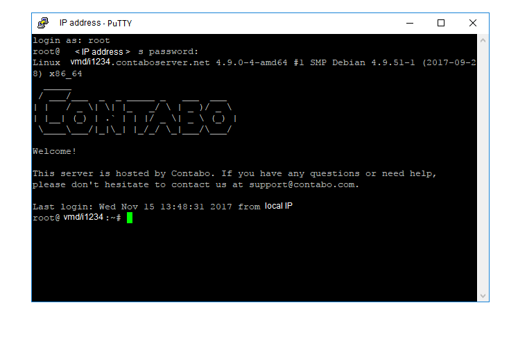 Fast, flexible & powerful cloud instances · contabo's vps & vds come with latest generation nvme drive included at no additional price! Contabo Tutorial Establishing A Connection To Your Server Via Ssh