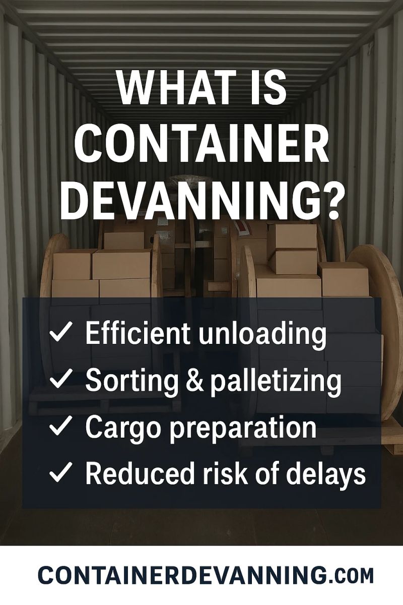 What Is Container Devanning Container Devanning - Download Modern Colorful Art | 8K