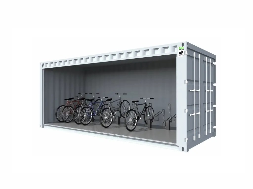 Abris pour Vélo en Container