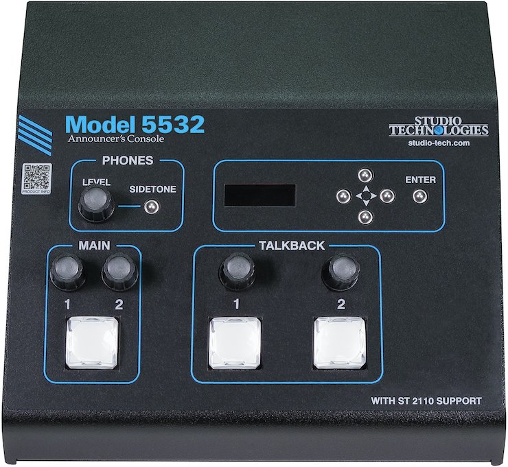 Studio Technologies AES67/ST 2110 Announcer Consoles: ISE 2026 Preview (2026)