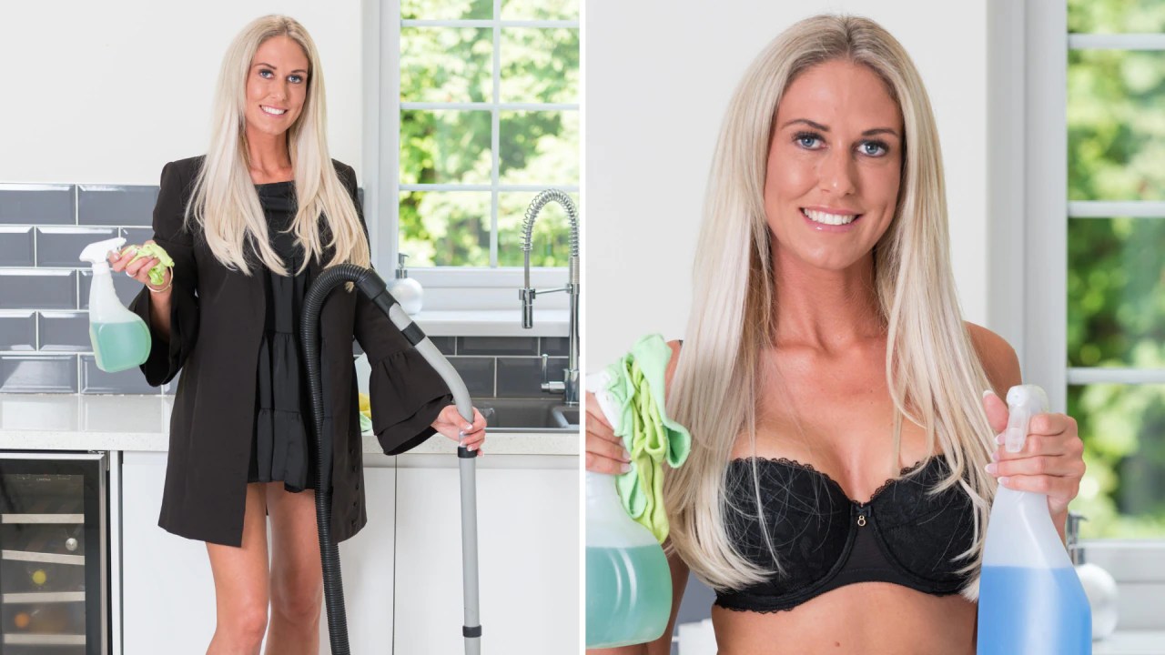 Move over OnlyFans: Woman makes a fortune with naked cleaning side hustle |  Kidspot